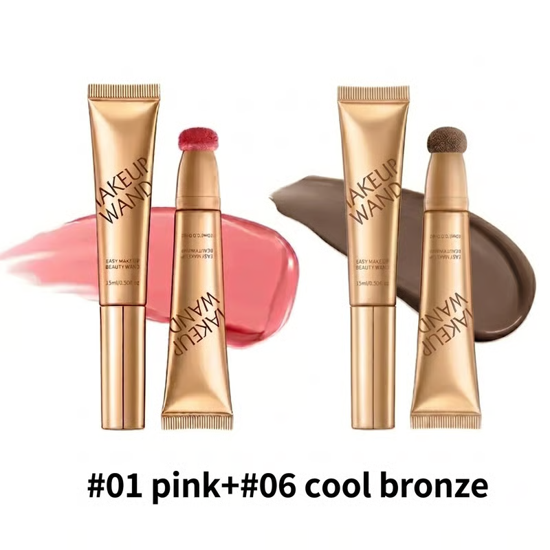 LAST DAY BUY 1 GET 1 FREE Blush Wand & Contour Wand Duo