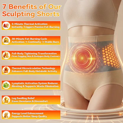 🎖️Official Brand Store |Slimoly®🐉✨2026 Moringa & Berberine 4-in-1 Micro-Particle Sculpting & Fat-Burn Shorts.