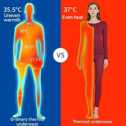 🌸Autumn Mega Sale—Up to 50% Off!💐Seamless Elastic Thermal Inner Wear