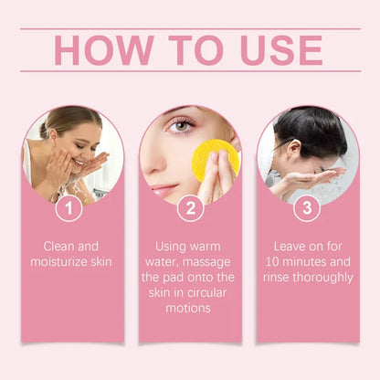 💥 Turmeric Kojic Acid Cleansing Pads