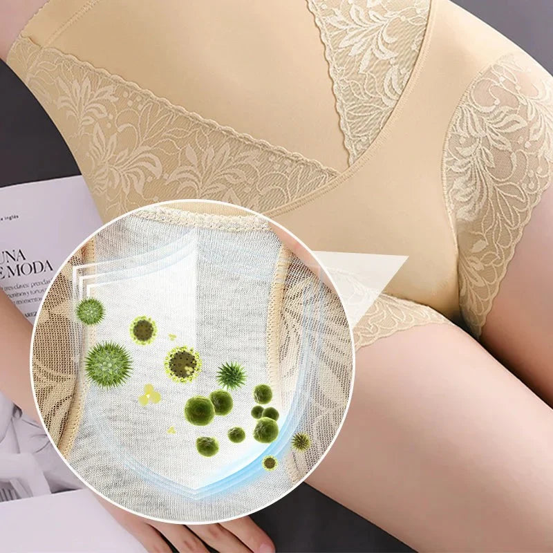 WOMENS BUTT LIFTING TUMMY CONTROL HIGH WAIST PANTIES
