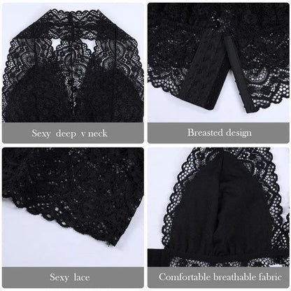 Lace Top Plus Size TANK TOP T-SHIRT