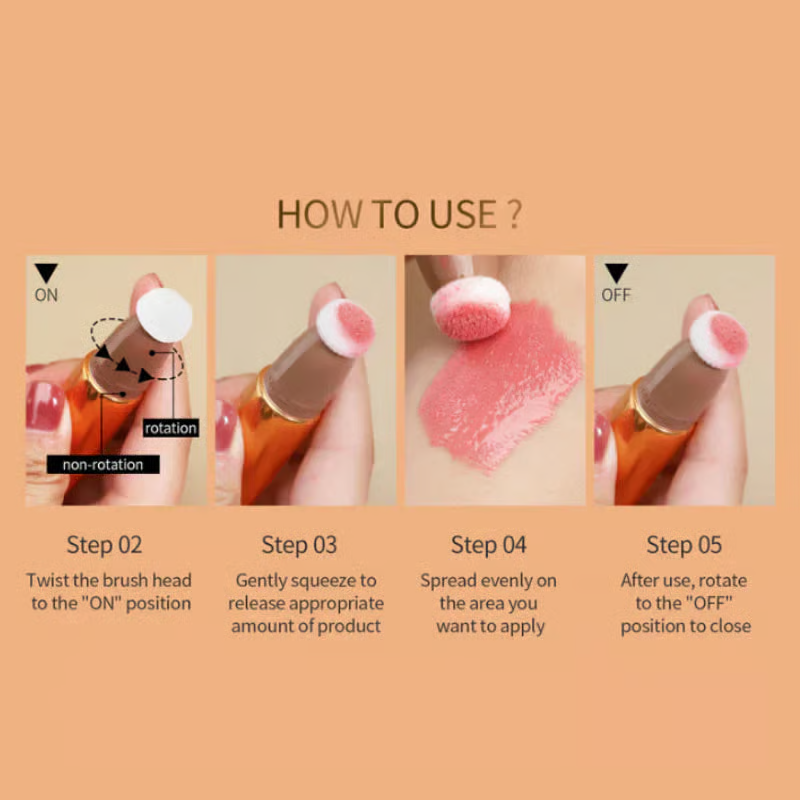 LAST DAY BUY 1 GET 1 FREE Blush Wand & Contour Wand Duo